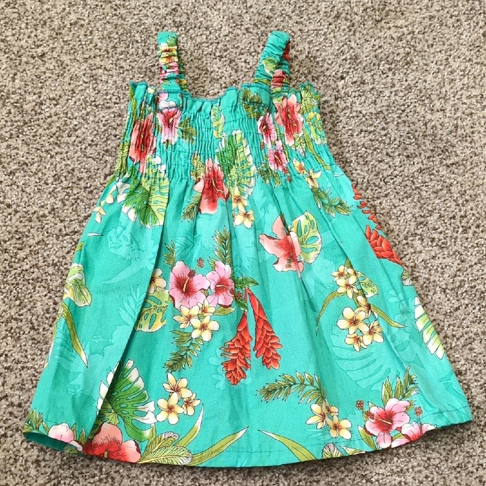 Strawberry Guava Authentic Hawaiian Dress